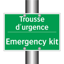 Trousse d'urgence - Emergency kit