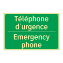 Téléphone d'urgence - Emergency phone