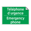 Téléphone d'urgence - Emergency phone