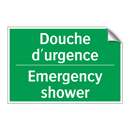 Douche d'urgence - Emergency shower
