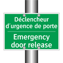 Déclencheur d'urgence de porte - Emergency door release