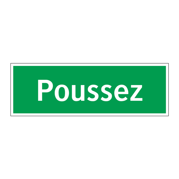 Poussez