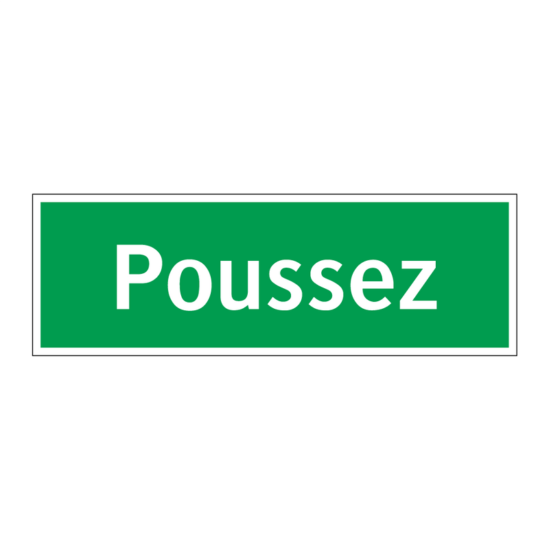 Poussez