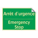 Arrêt d'urgence - Emergency Stop