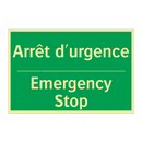 Arrêt d'urgence - Emergency Stop