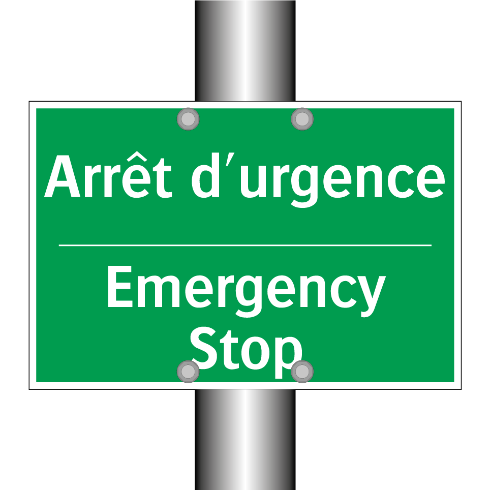 Arrêt d'urgence - Emergency Stop