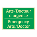 Arts/Docteur d'urgence - Emergency Arts/Doctor