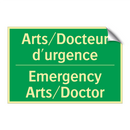 Arts/Docteur d'urgence - Emergency Arts/Doctor