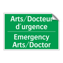 Arts/Docteur d'urgence - Emergency Arts/Doctor