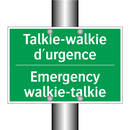 Talkie-walkie d'urgence - Emergency walkie-talkie