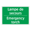 Lampe de secours - Emergency torch