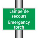 Lampe de secours - Emergency torch
