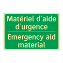 Matériel d'aide d'urgence - Emergency aid material