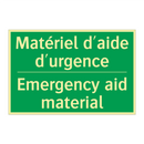 Matériel d'aide d'urgence - Emergency aid material