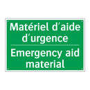 Matériel d'aide d'urgence - Emergency aid material