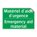 Matériel d'aide d'urgence - Emergency aid material