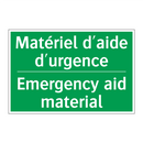 Matériel d'aide d'urgence - Emergency aid material