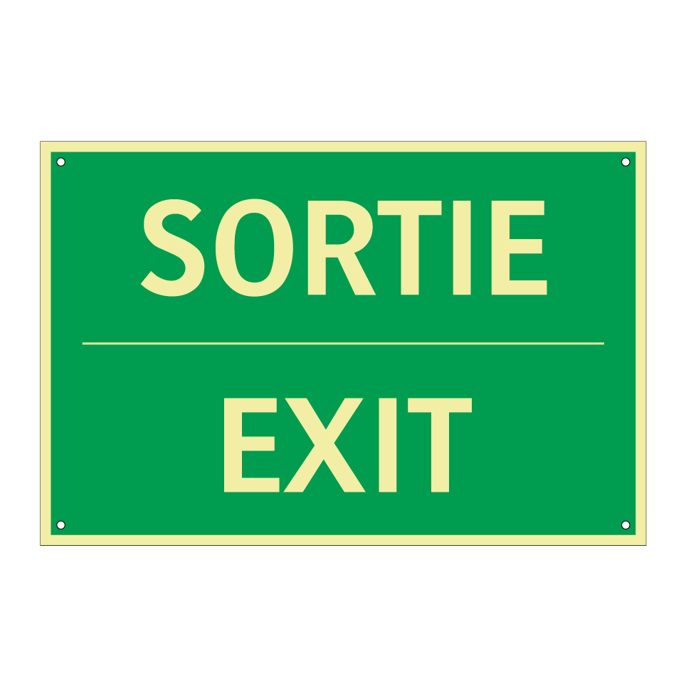 SORTIE - EXIT