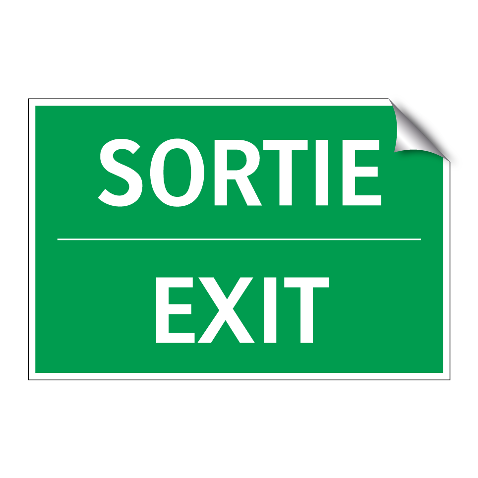 SORTIE - EXIT