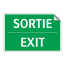 SORTIE - EXIT