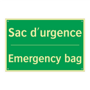Sac d'urgence - Emergency bag