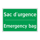 Sac d'urgence - Emergency bag