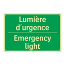 Lumière d'urgence - Emergency light