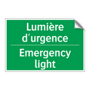 Lumière d'urgence - Emergency light