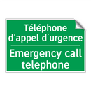 Téléphone d'appel d'urgence - Emergency call telephone