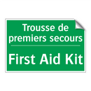 Trousse de premiers secours - First Aid Kit