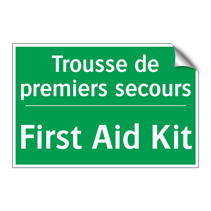 Trousse de premiers secours - First Aid Kit