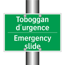 Toboggan d'urgence - Emergency slide