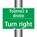 Tournez à droite - Turn right