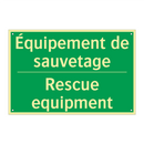 Équipement de sauvetage - Rescue equipment