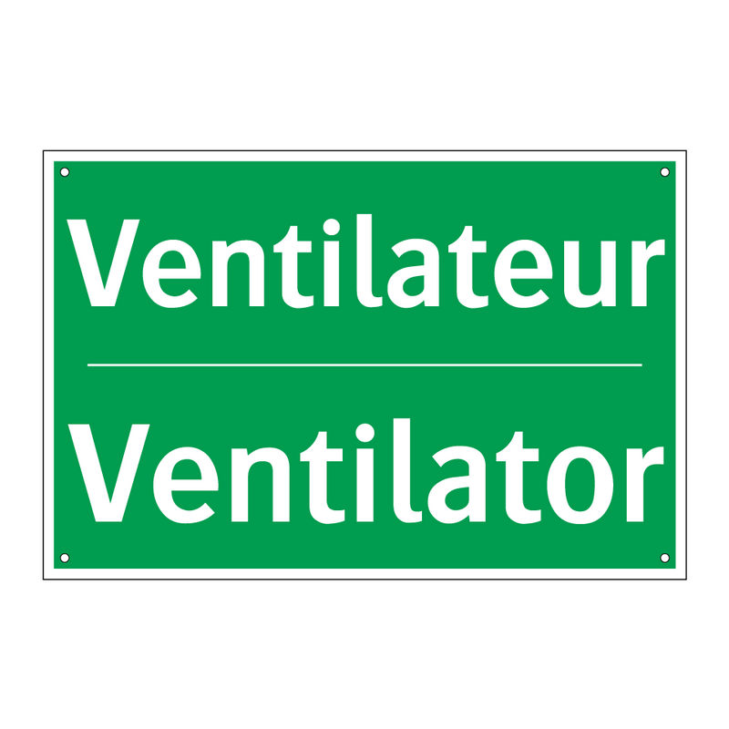 Ventilateur - Ventilator