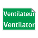 Ventilateur - Ventilator