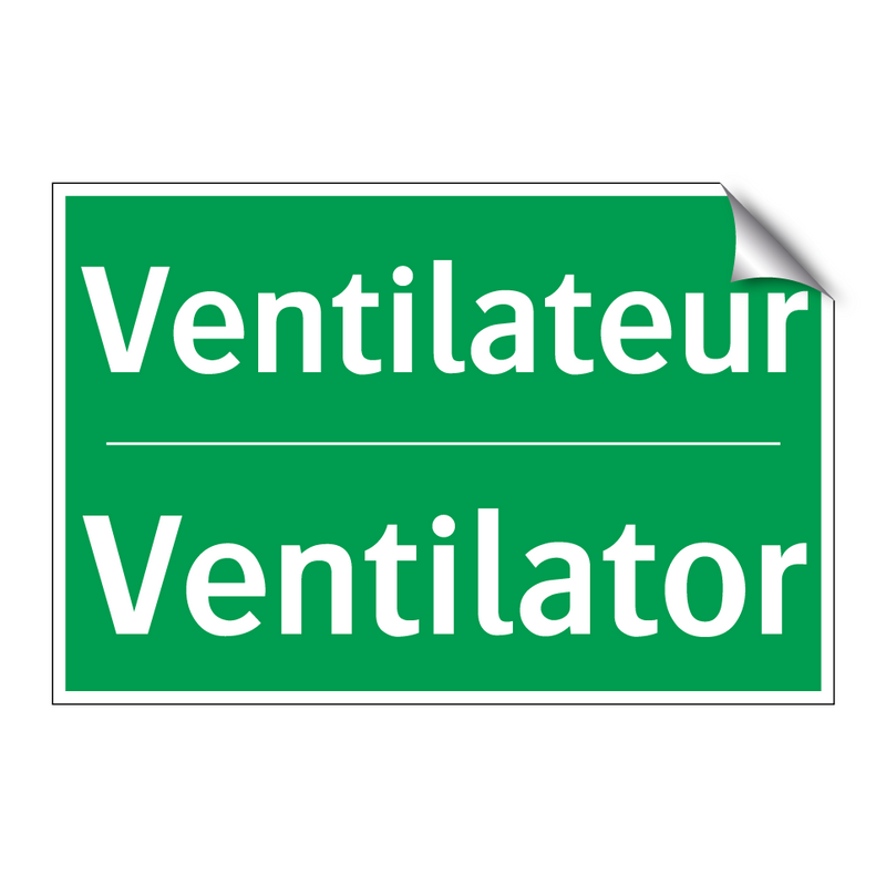 Ventilateur - Ventilator