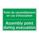 Point de rassemblement en cas /.../ - Assembly point during evacuation /.../