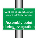 Point de rassemblement en cas /.../ - Assembly point during evacuation /.../
