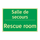 Salle de secours - Rescue room