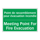 Point de rassemblement pour évacuation /.../ - Meeting Point For Fire Evacuation /.../