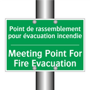 Point de rassemblement pour évacuation /.../ - Meeting Point For Fire Evacuation /.../