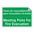 Point de rassemblement pour évacuation /.../ - Meeting Point For Fire Evacuation /.../