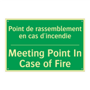 Point de rassemblement en cas /.../ - Meeting Point In Case of Fire