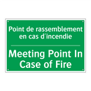 Point de rassemblement en cas /.../ - Meeting Point In Case of Fire