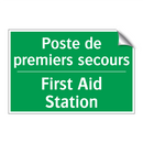 Poste de premiers secours - First Aid Station