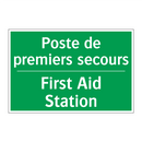 Poste de premiers secours - First Aid Station