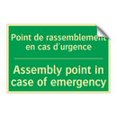Point de rassemblement en cas /.../ - Assembly point in case of emergency /.../