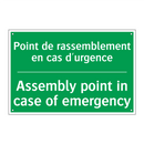 Point de rassemblement en cas /.../ - Assembly point in case of emergency /.../