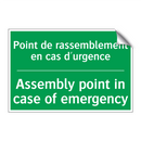 Point de rassemblement en cas /.../ - Assembly point in case of emergency /.../
